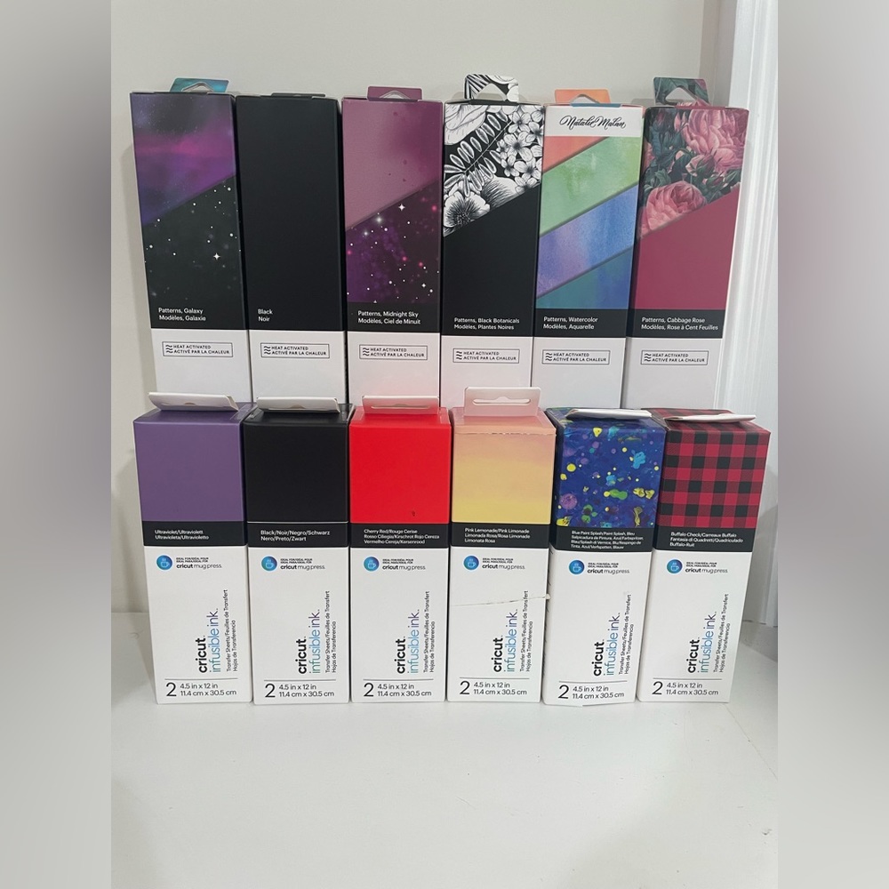 Cricut infusible ink rolls